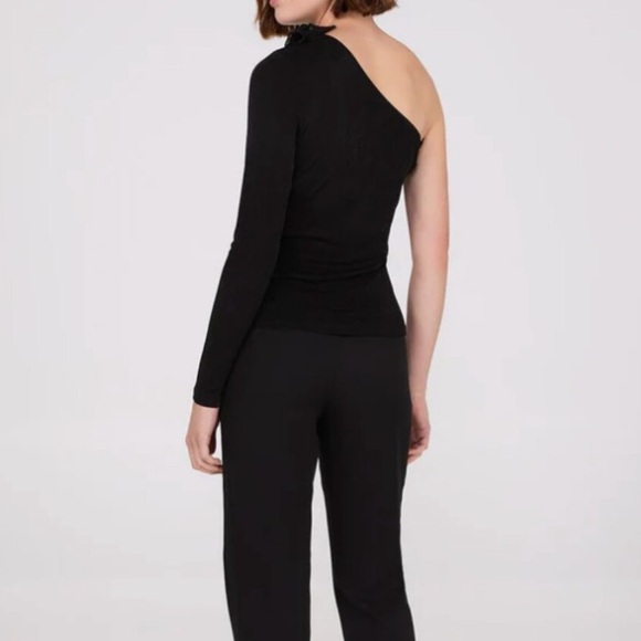 Ruffle One-Shoulder Top - Picture 4 of 4